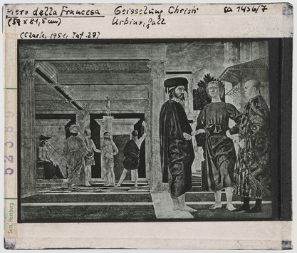 Vorschaubild Piero dei Franceschi (Piero della Francesca): Geißelung Christi. Urbino, Galerie 